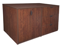 Regency Legacy - Stand Up Station - 2 Storage Cabinet 2 Lateral Files