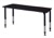Kee 72" x 30" Height Adjustable Classroom Table  - Mocha Walnut