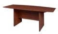 Sandia 95" Boat Shape Conference Table featuring Lockdowel Assembly - Cherry