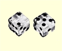 Clear Dice Knobs