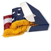 3' x 5' US Flag w/Gold Fringe