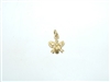 18k Yellow Gold Butterfly Charm
