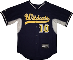 Authentic Majestic Wildcats Cool Base BP Jersey