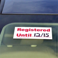 Registered Decal