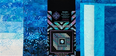 Magic Cube Quilt Kit-Blue