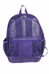 B7017 - The All See Through Mesh Backpack