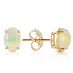 ALARRI 0.9 Carat 14K Solid Gold Pina Colada Opal Earrings