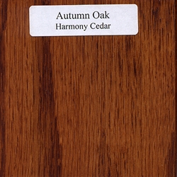 Autumn Oak Wood Sample