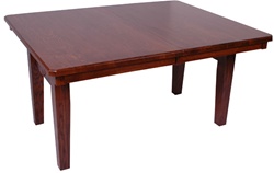 100" x 46" Hickory Lancaster Dining Room Table