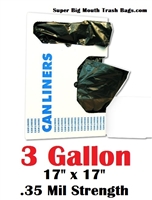 3 Gallon Trash Bags