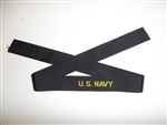 0294 US Navy Hat Tally Enlist Men EM & WAVE  IR31A