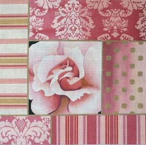 952 Pink Rose Collage 1