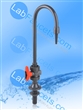 Marquest PVC Lab Faucet, Deck Mount, Rugged 1/4 Turn Ball Valve, Left Handed, 3/8" Female NPT Supply Connection