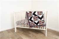 Case Tractor Nursery Set: Quilt and Sheet