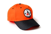 Allis Chalmers Hat, 1914 Logo, Orange/Black