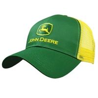 John Deere Green and Yellow Mesh Hat