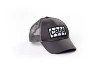 Case Tread Logo Hat, Gray Mesh