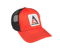Allis Chalmers Hat, New Logo, Orange with Black Mesh