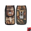 Vertical Camouflage Nylon Canvas Rugged Pouch VP01F SAM Galaxy S5 S