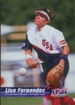 Lisa Fernandez USA Womens Softball Promo Card