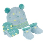 Sweet Feet 224 Mini Shapes Baby Hat Set