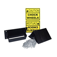 Laminated Wheel Chocks Safety Kit
