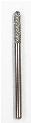 Carbide Burr 1/8" shank Straight C