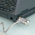 Laptop, desktop and monitor security cables and locks