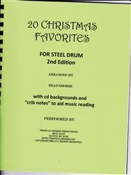 20 Christmas Favorites for steel drum (download only)