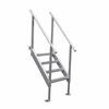 Extreme Max 3005.3843 Universal Mount Aluminum Dock Stair - 4-Step