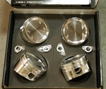 CP Forged Pistons for Ford Duratec 2.3L Non-VVT 87.50mm, 8.5:1 CR