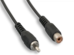 10R1-01206 6ft RCA Audio / Video Extension Cable RCA Male to RCA Female