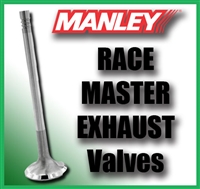 11307-1  1.740" X 5.010" Exhaust Manley Race Master Valves Fits: BB Chrysler 3/8"
