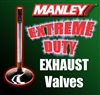 12743-8  1.880" X 5.422" Exhaust Manley Extreme Duty Valves Fits: BB Chevy 11/32"