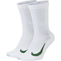 CQ9350-902 Nike Court Multiplier Max Tennis Crew Socks (2 Pairs)