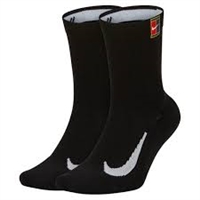 SK0118-010 Nike Court Multiplier Cushioned Tennis Crew Socks