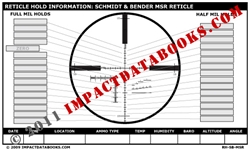 Schmidt & Bender MSR Reticle (Laminated)