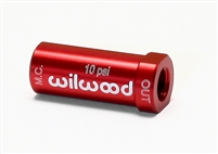 Wilwood 10lb Residual Pressure Valve - Red