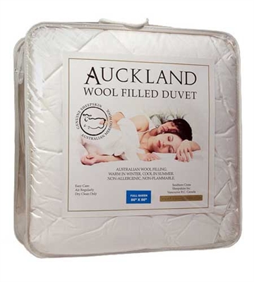 Wool Filled Duvet - Twin Bed