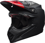 Bell 2018 Moto-9 Flex Fasthouse DITD Full Face Helmet - Black/Red