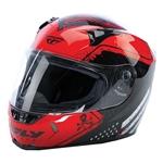 Fly Racing 2018 Revolt FS Patriot Helmet - Red/Black