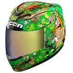 Icon 2018 Airmada Lepricon Helmet - Green
