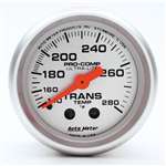 Auto Meter 4351 Ultra-Lite 140-280 °F Transmission Temperature Gauge