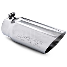 MBRP T5053 5" Dual Wall Angle Cut Stainless T304 Exhaust Tip