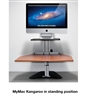 MyMac Kangaroo Sit Stand Workstation for iMacs