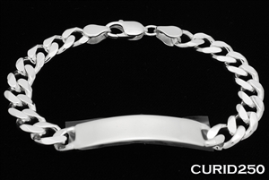 CURID250 - Silver Curb ID 250 Gauge