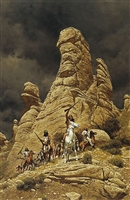 The Savage Taunt by Frank McCarthy