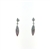 ESS1268 Sterling Silver Crystal Earrings