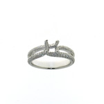 RLD01099 18k White Gold Diamond Ring