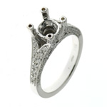 RLD5191 18k White Gold Diamond Ring